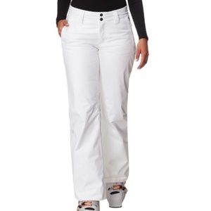 North Face Sally Insulated Ski Pants in White M